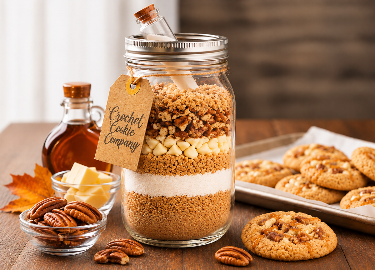 Maple Butter Pecan Cookie In A Jar