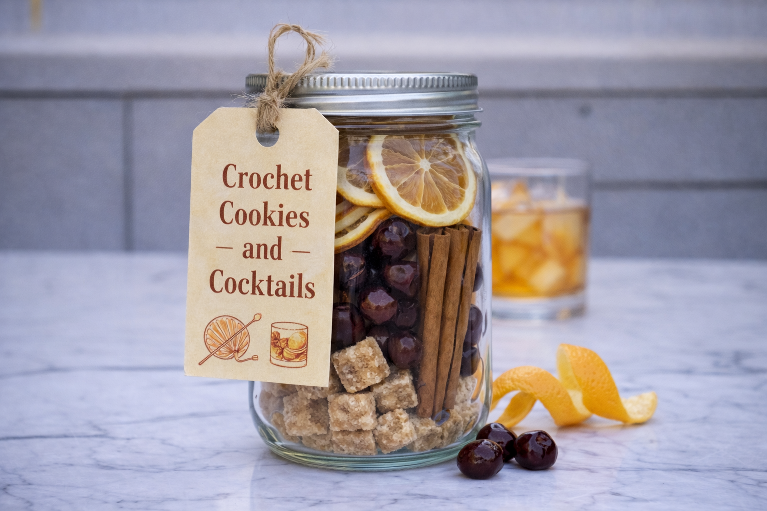 Old Fashion in a Jar