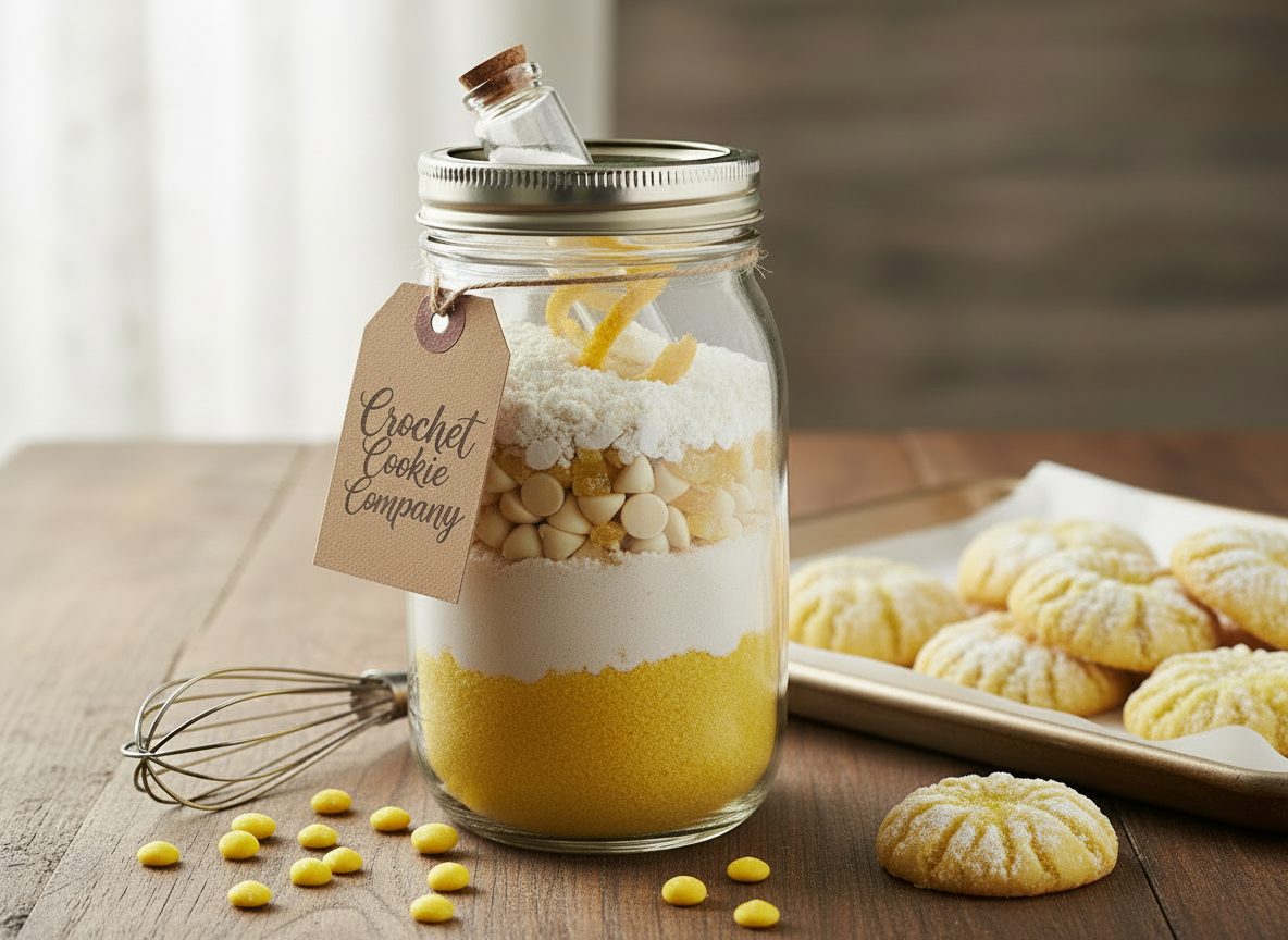Lemonade Cookie In A Jar