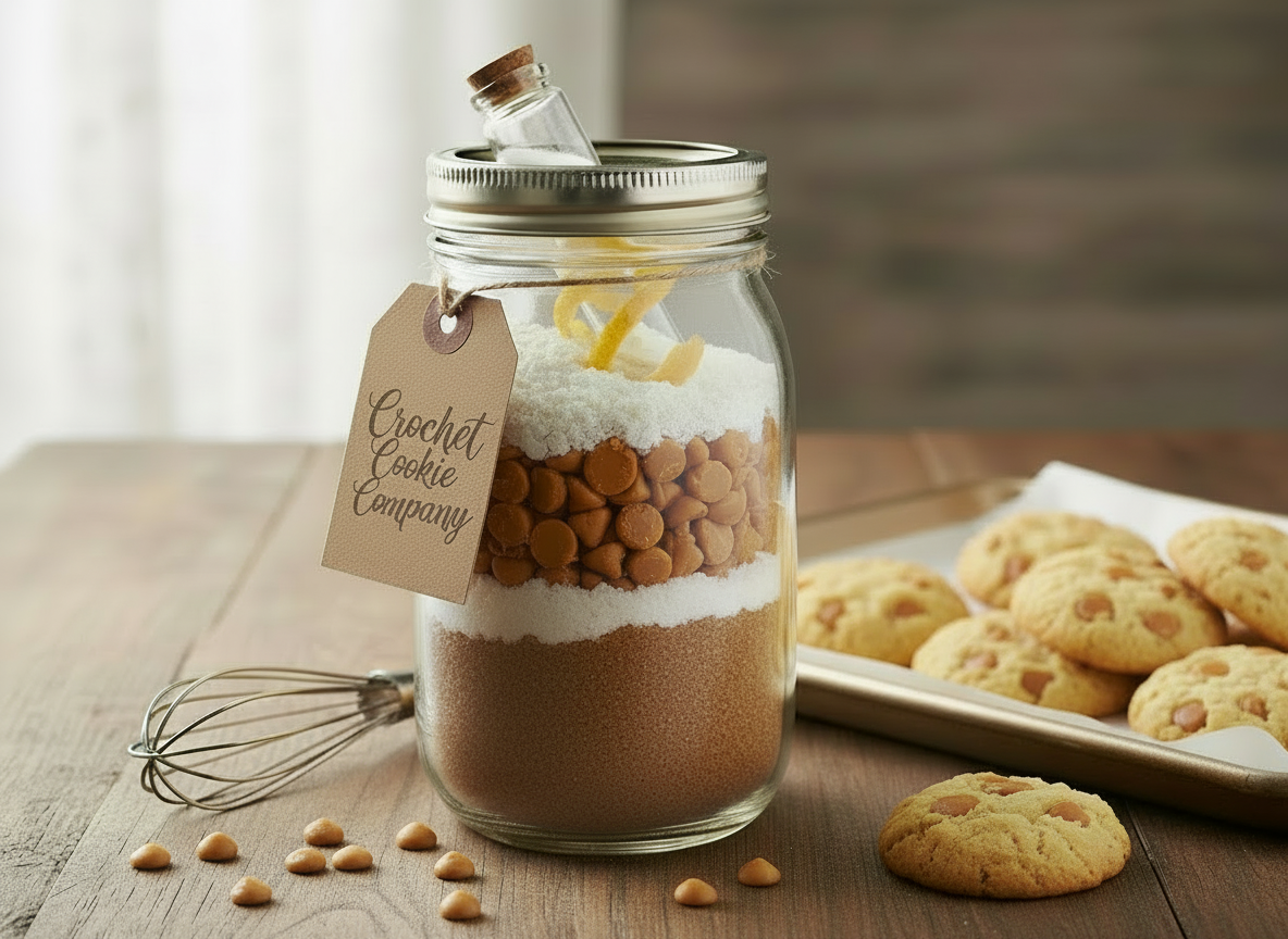 Toffee Chip Cookie In A Jar
