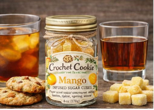 Mango Infused Sugar Cubes