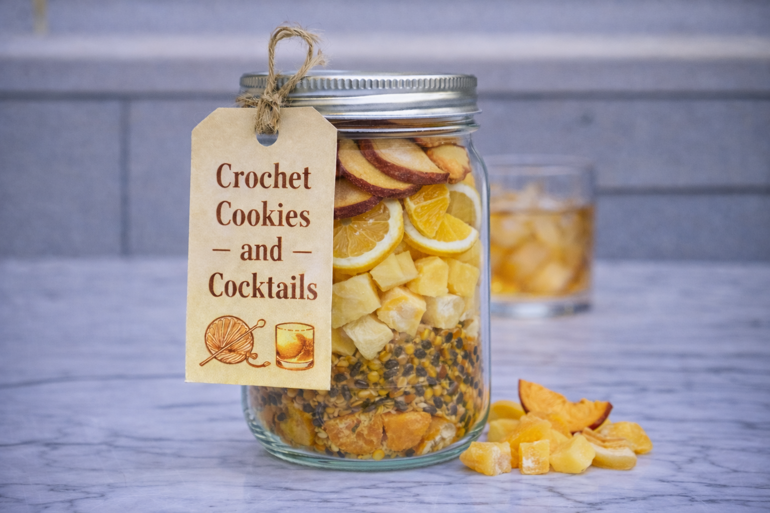 Peach Passion in a Jar